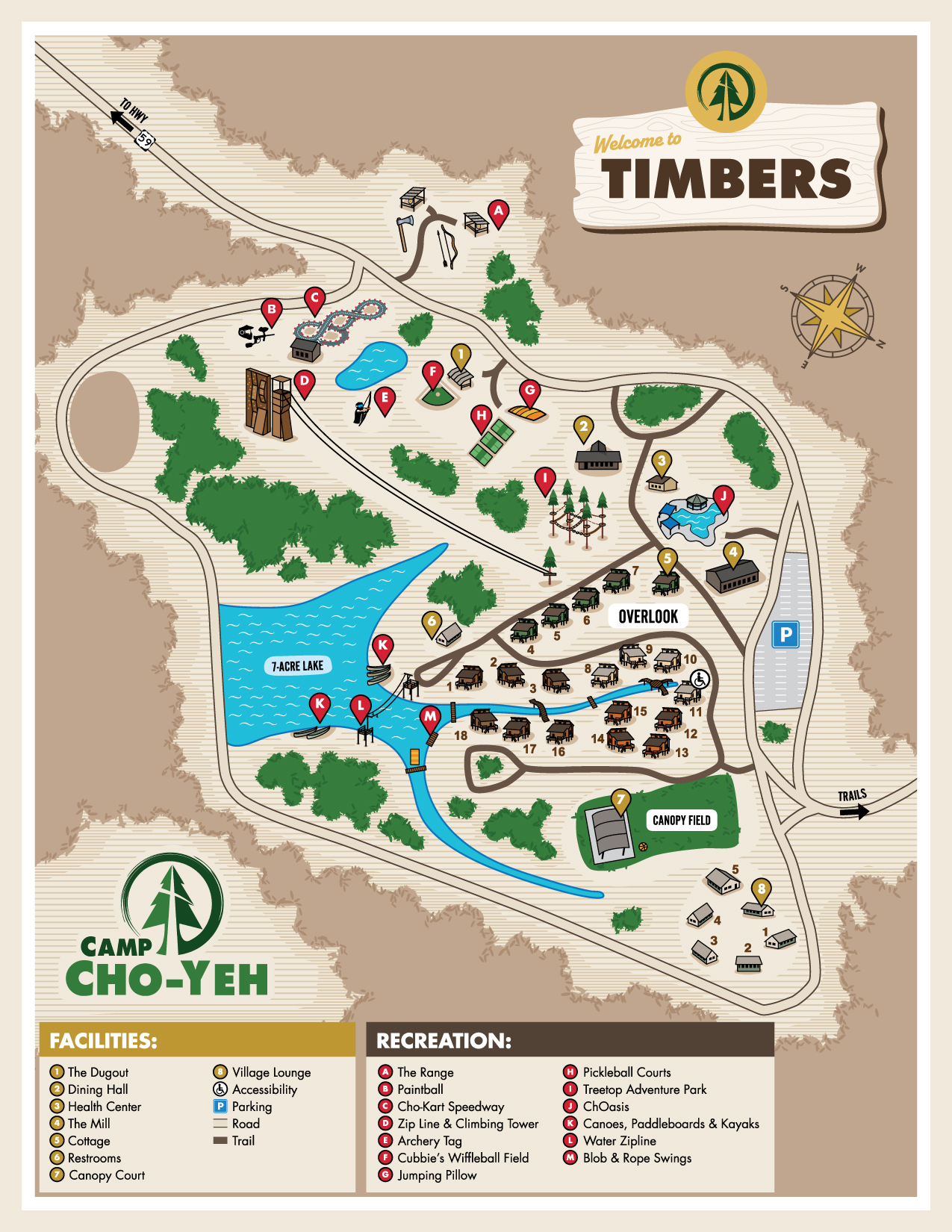 Timbers property map