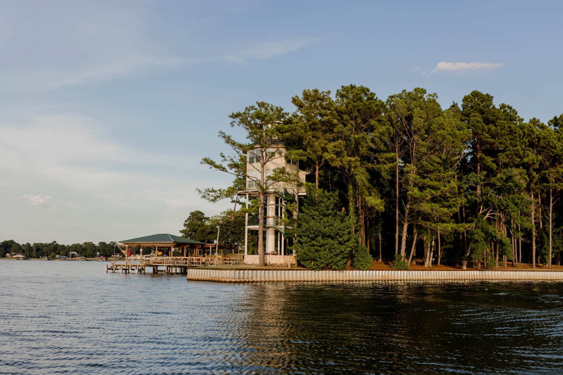 Tower point from the lake